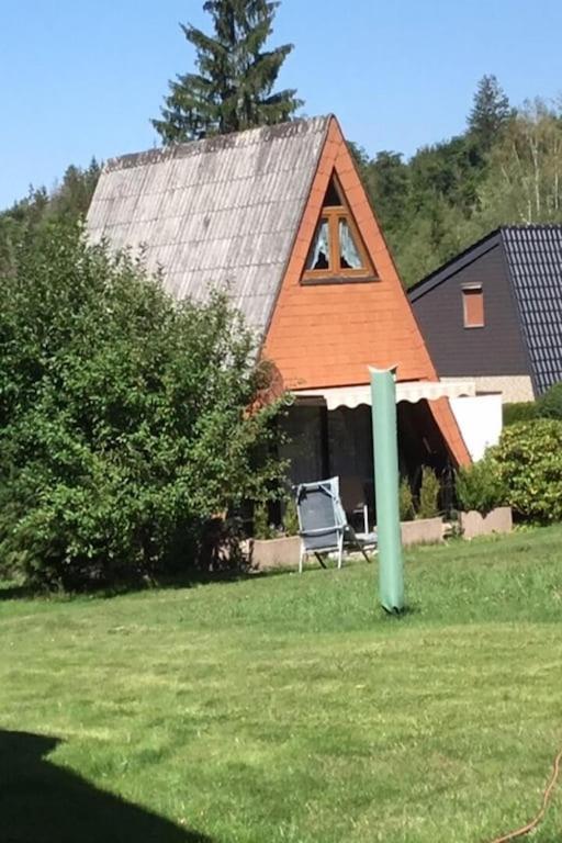 Lichtenberg  Gemuetliches Ferienhaus Mit Sonniger Terrasse Frankenwald Naehe Badesee Smart-Tv מראה חיצוני תמונה